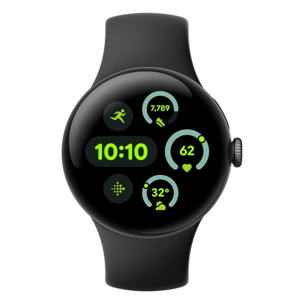 Smartwatch Google Pixel Watch 3 41 mm Wi-Fi Czarny / Czarny