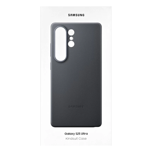 Etui Leather Kindsuit Case dla Samsung Galaxy S25 Ultra 5G Czarne