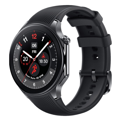 Smartwatch OnePlus Watch 2 Czarny (Black Steel)