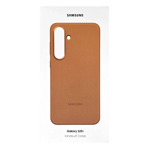 Etui Leather Kindsuit Case dla Samsung Galaxy S25+ 5G Złote