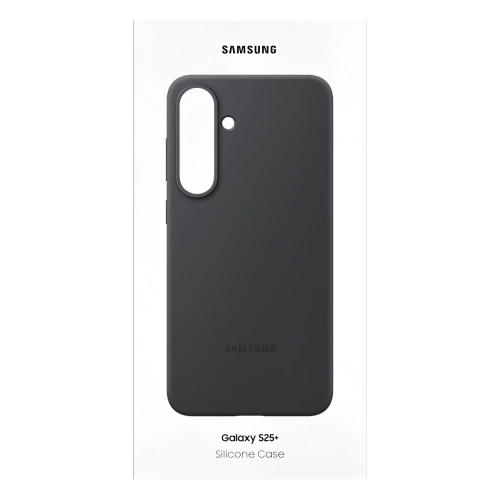 Etui Silicone Case dla Samsung Galaxy S25+ 5G Czarne