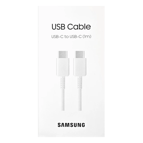 Kabel Samsung USB-C - USB-C EP-DA705BW 1,0 m Biały