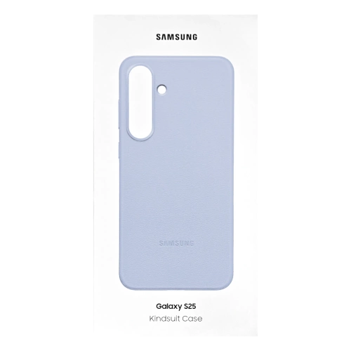 Etui Leather Kindsuit Case dla Samsung Galaxy S25 5G Jasnoniebieskie