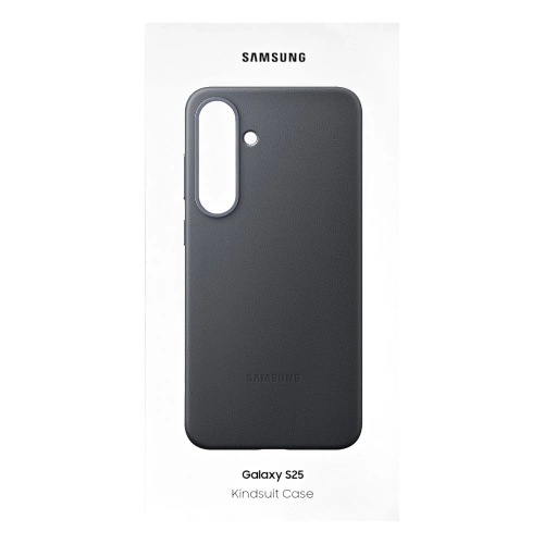 Etui Leather Kindsuit Case dla Samsung Galaxy S25 5G Czarne