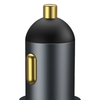 Ładowarka Samochodowa Baseus Share Together 2x USB + 12V 120W Czarna