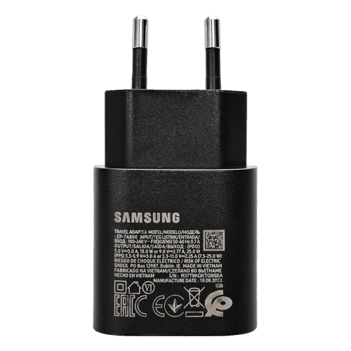 Ładowarka Samsung 25W EP-TA800 Super Fast Charging + Kabel USB-C Bulk