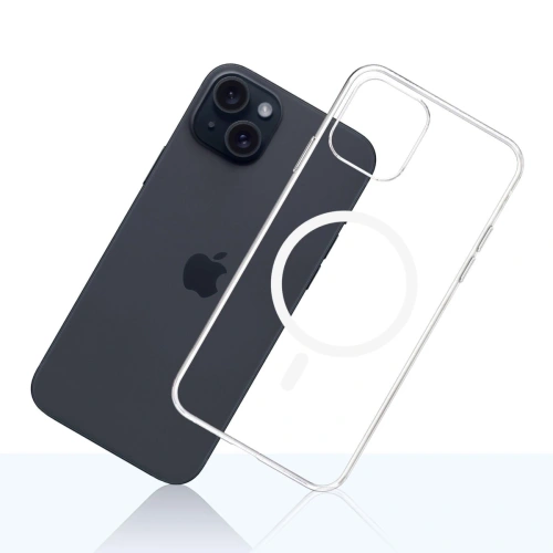Etui 3mk Clear MagCase dla Apple iPhone 16 Przezroczyste