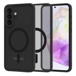 Etui Tech-Protect Magmat MagSafe dla Samsung Galaxy A36 Czarne