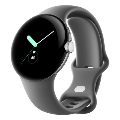 Smartwatch Google Pixel Watch Wi-Fi 41 mm Srebrny / Szary