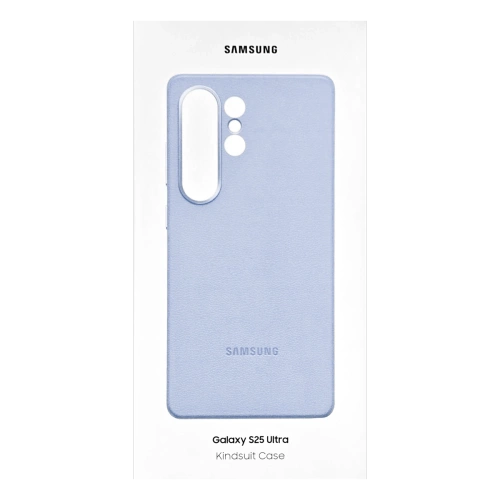 Etui Leather Kindsuit Case dla Samsung Galaxy S25 Ultra 5G Jasnoniebieskie