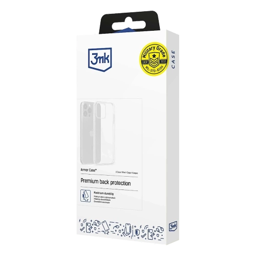 Etui 3MK Armor Case dla Google Pixel 9 / Pixel 9 Pro Przezroczyste