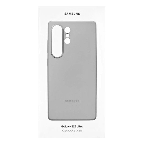 Etui Silicone Case dla Samsung Galaxy S25 Ultra 5G Szare