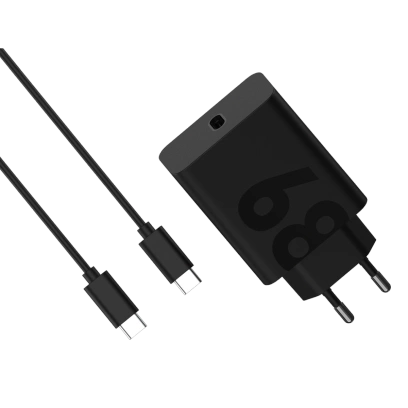 Ładowarka Lenovo Wall Charger 68W + Kabel USB-C Czarna