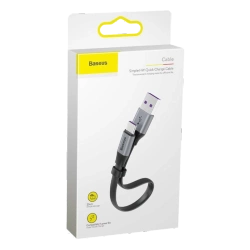 Kabel Baseus Simple USB - USB-C 0,2 m 40W Czarny