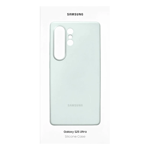 Etui Silicone Case dla Samsung Galaxy S25 Ultra 5G Miętowe