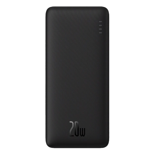 Powerbank Baseus Airpow 10000 mAh 20W Czarny z Kablem