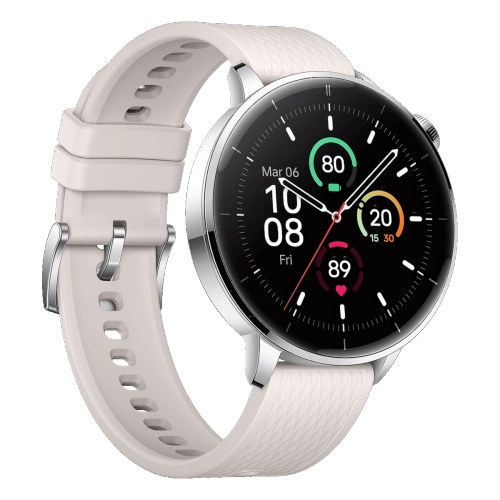 Smartwatch OnePlus Watch 3 43 mm GPS Srebrny / Beżowy