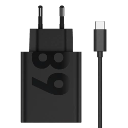 Ładowarka Motorola TurboPower 68W + Kabel USB-C Czarna