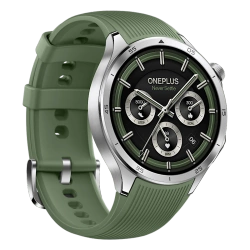 Smartwatch OnePlus Watch 3 46 mm GPS Srebrny / Zielony (Emerald Titanium)
