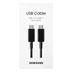 Kabel Samsung USB-C - USB-C EP-DX510JB 1,8 m 5A Czarny