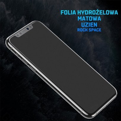 Folia Hydrożelowa Rock Space Na Każdy Tablet Matowa (Rozmiar L)