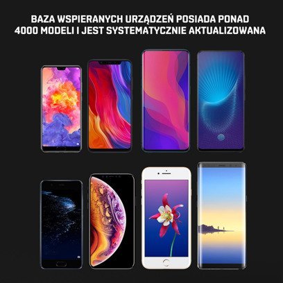 Folia Hydrożelowa Rock Space Na Każdy Tablet Matowa (Rozmiar L)