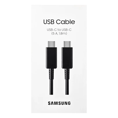 Kabel Samsung USB-C - USB-C EP-DX510JB 1,8 m 5A Czarny