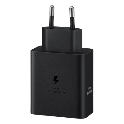 Ładowarka Samsung 50W + Kabel USB-C EP-T5020 Duo Charging Czarna