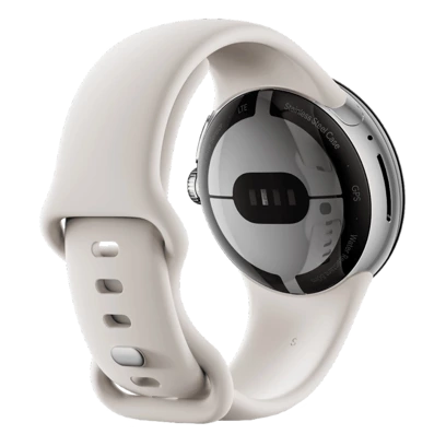 Smartwatch Google Pixel Watch WiFi 41 mm Srebrny / Biały